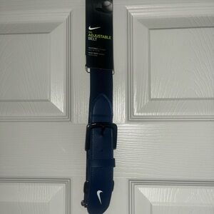 Nike Navy Adjustable Belt